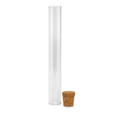 Glass Tube w/ Cork Cap - 115mm